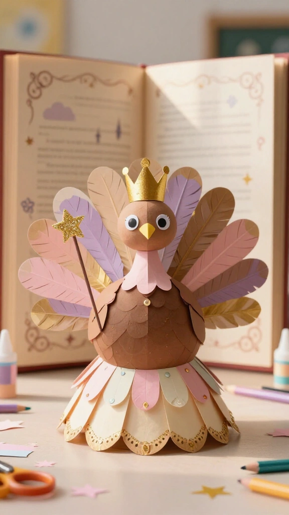 Enchanted storybook princess turkey