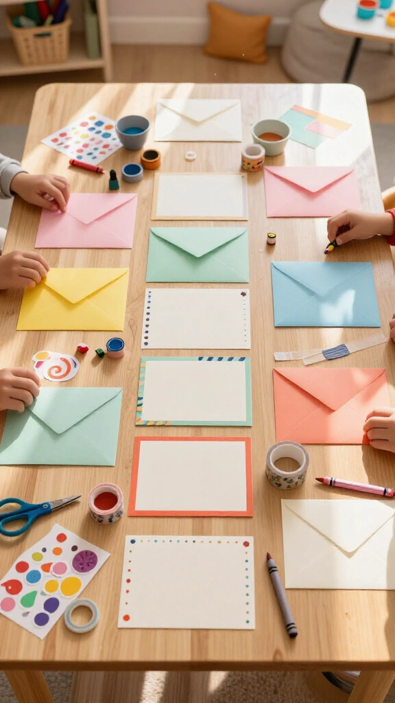Thank you card craft station