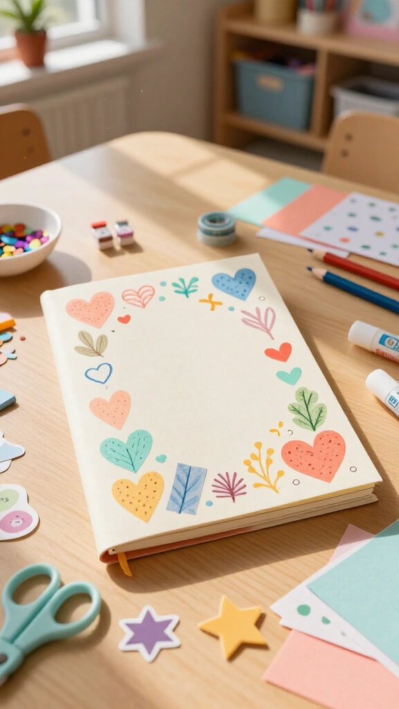Gratitude journal cover craft