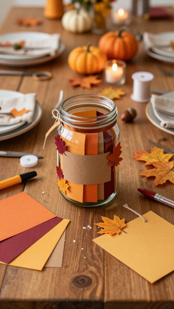 Thanksgiving memory jar