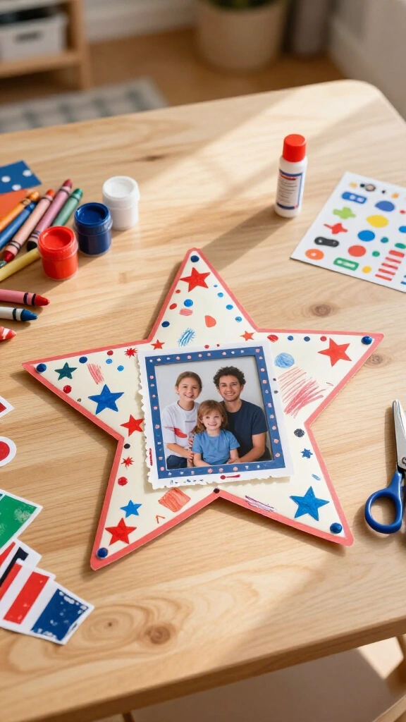 "Hero Star" photo craft