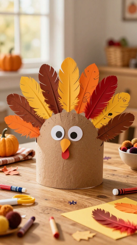 Thankful turkey crown
