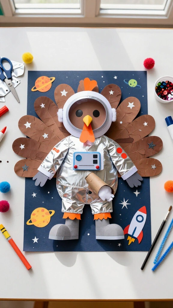 Astronaut turkey