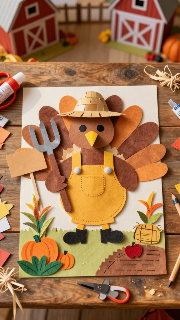 Farmer turkey disguise