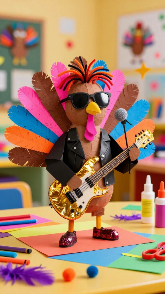 Rock star turkey