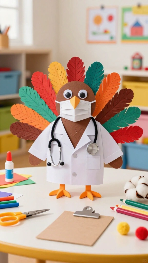 Doctor turkey disguise