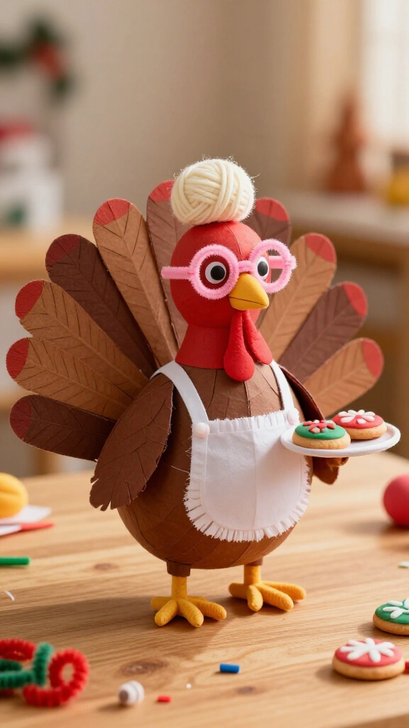 Mrs. Claus turkey