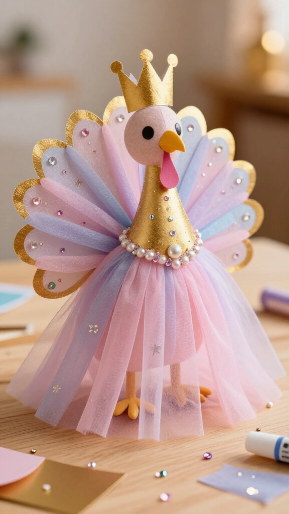 Turkey disguised as a princess