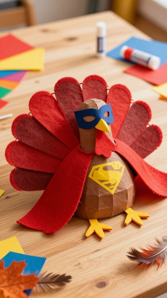 Superhero turkey