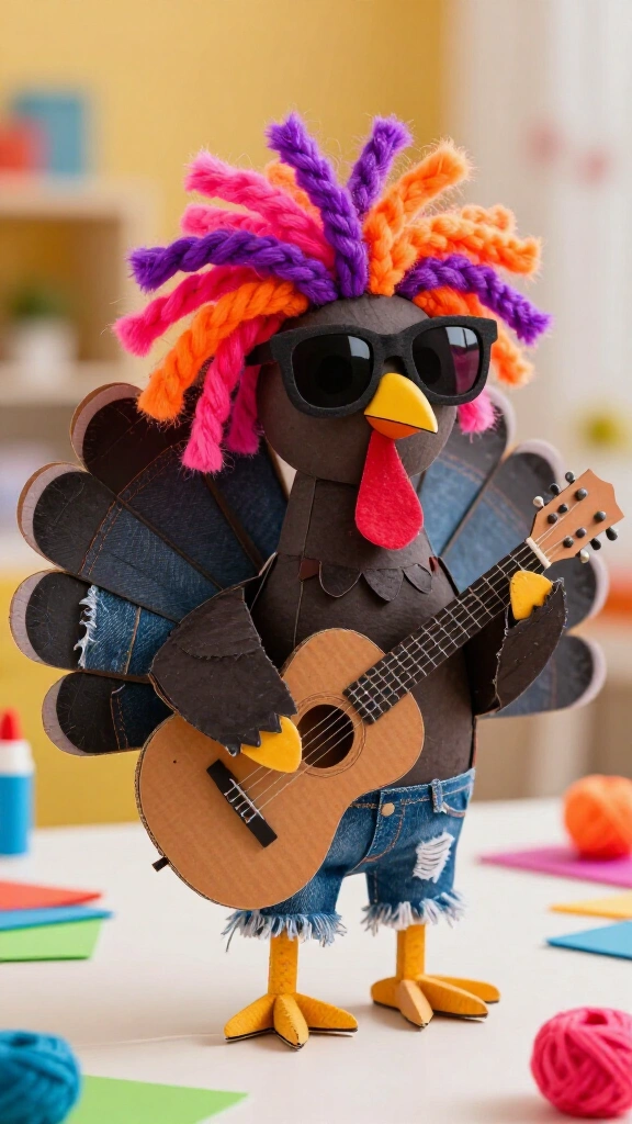 Rock star turkey