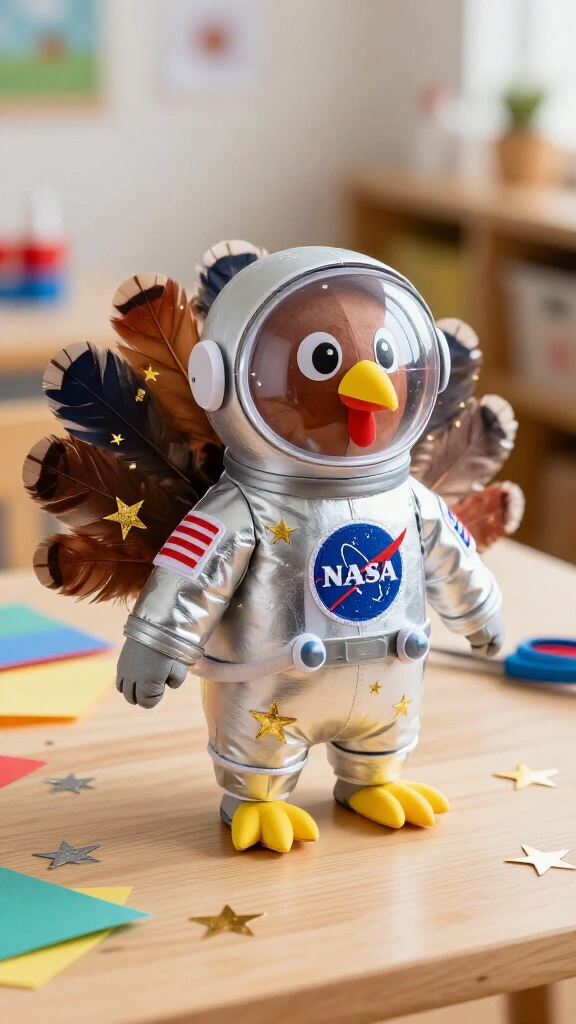 Astronaut turkey