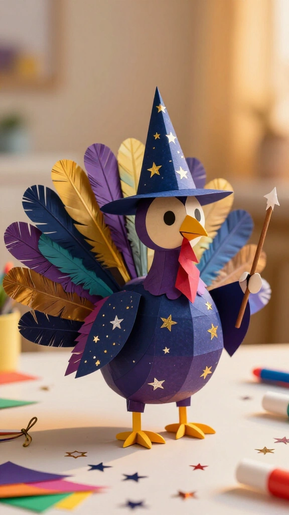 The turkey as a wizard