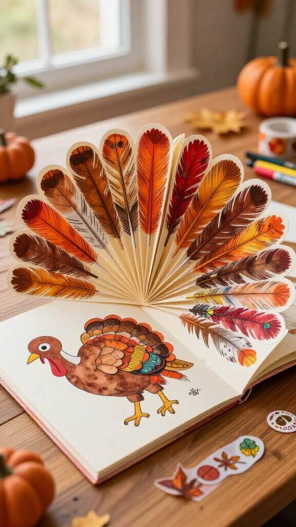 Turkey name accordion book