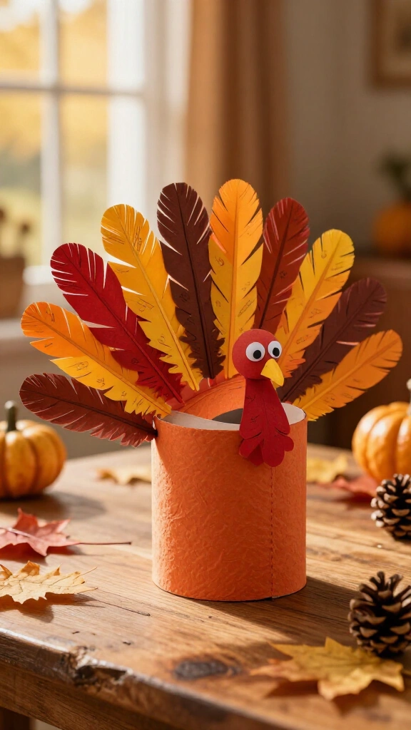 Thankful turkey roll