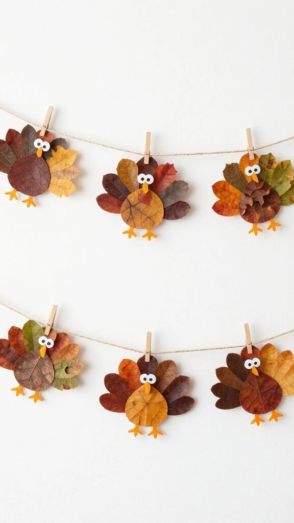 Leaf Turkey Garland