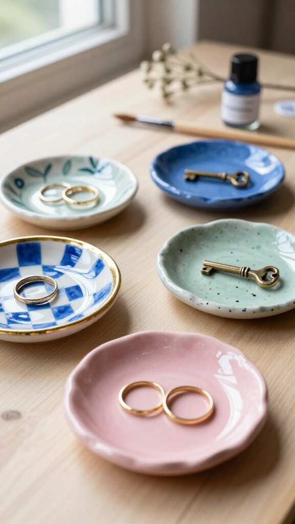 Air-Dry Clay Trinket Dishes