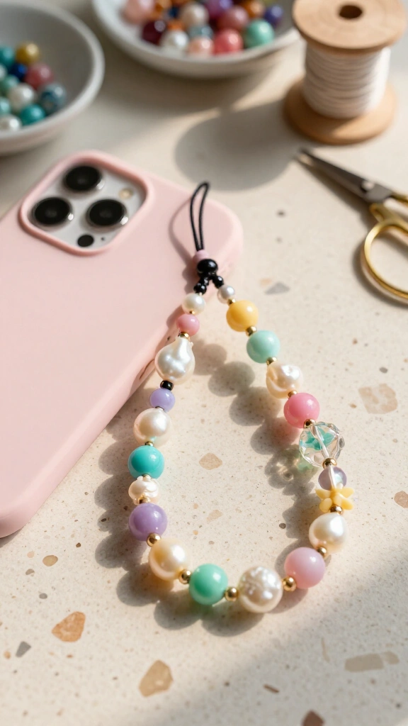 Beaded Boho Phone Charms