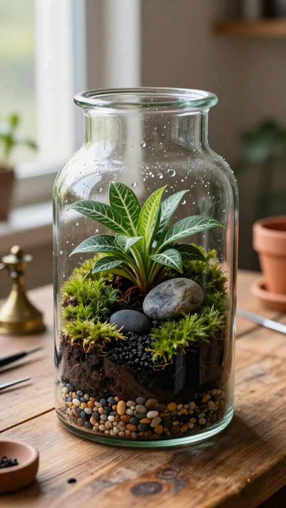 Mini Terrarium Ecosystems