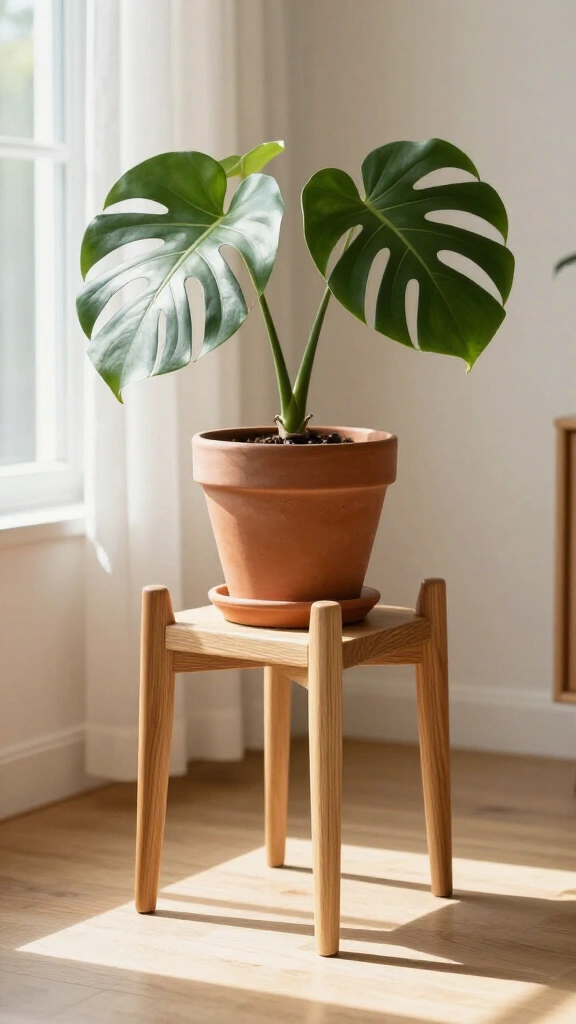Mid-Century Modern Plant Stand