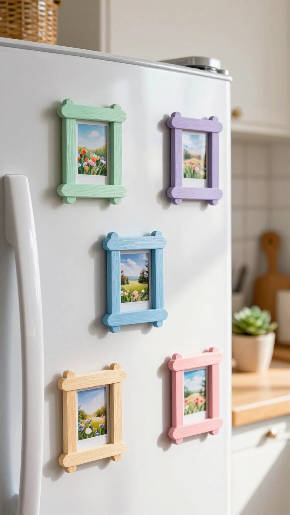 Magnetic Polaroid Picture Frames