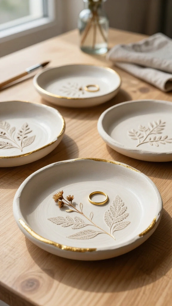 Air-Dry Clay Catchall Dishes