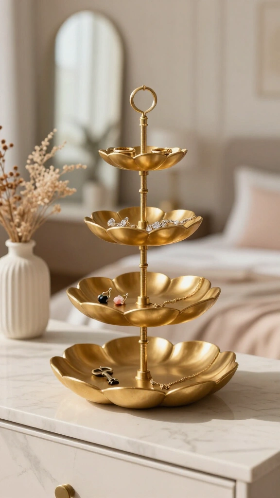 Tiered Jewelry & Trinket Tower