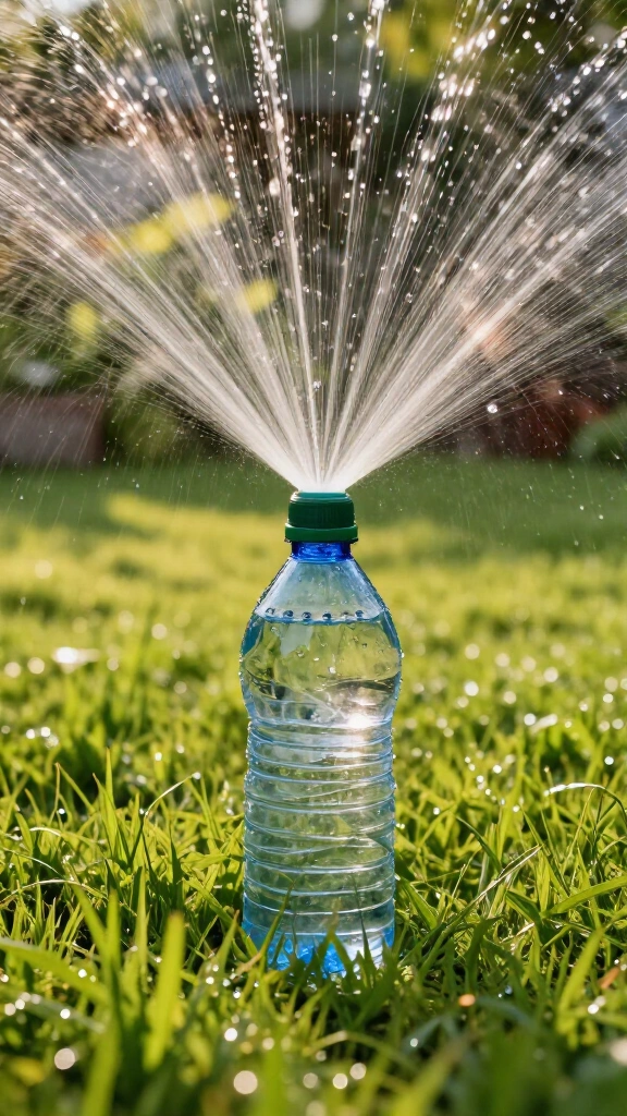 DIY Oscillating Lawn Sprinkler
