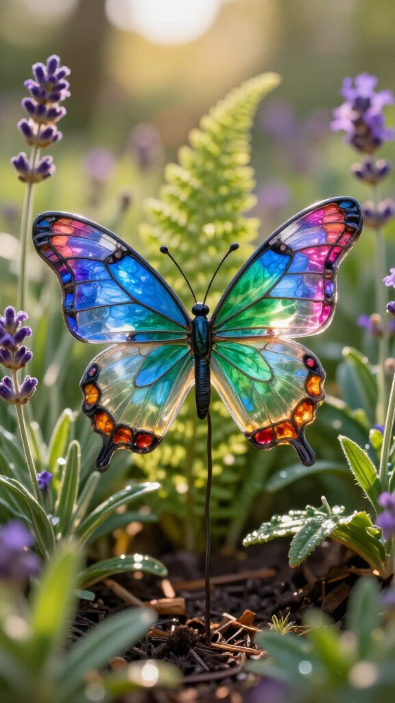 Garden Butterfly Ornaments