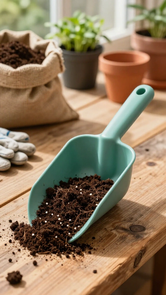 Ergonomic Soil & Pet Food Scoop