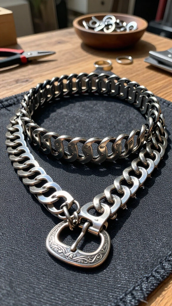 Soda Tab Chainlink Belt