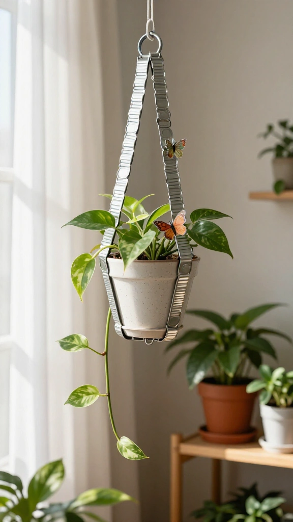 Sturdy Upcycled Plant Hanger