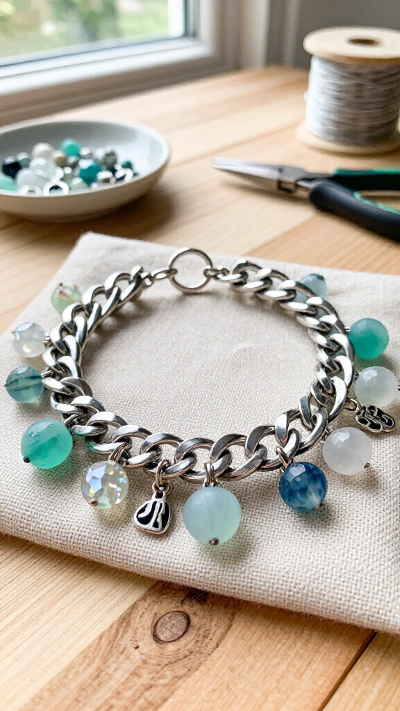 Chunky Charm Bracelet