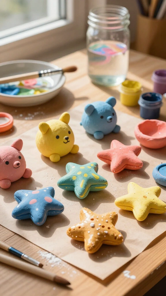 Salt Dough Sculptures