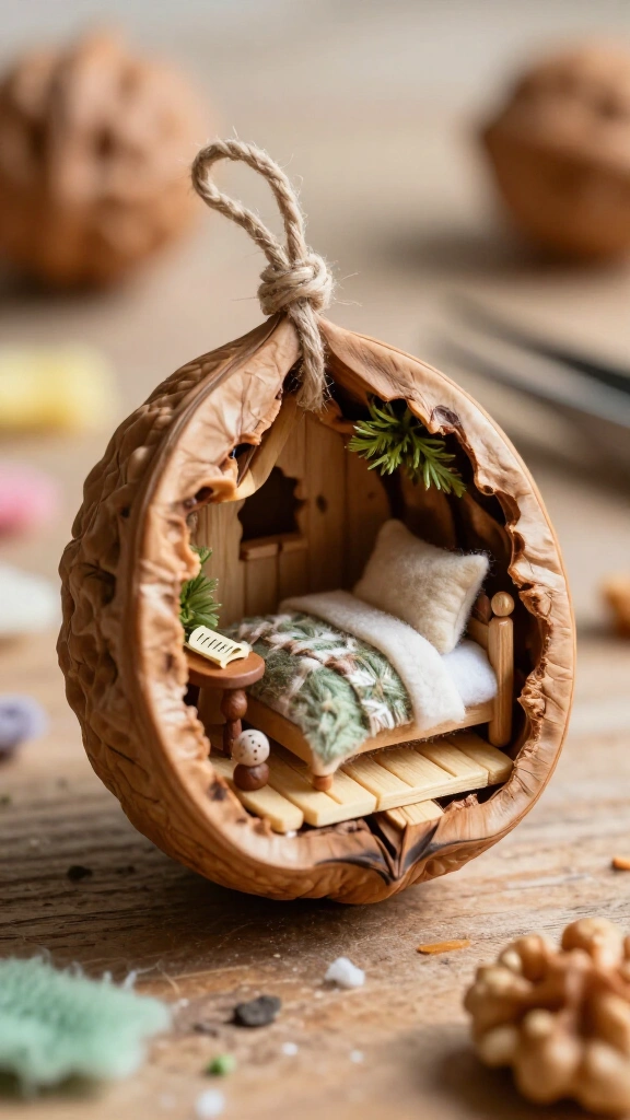 Walnut shell secret cottage