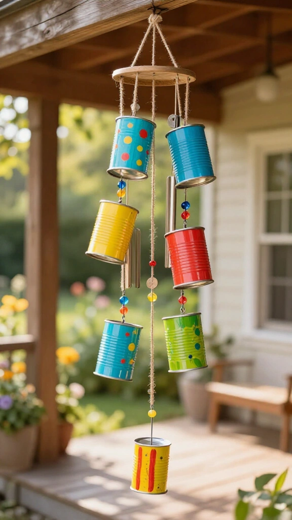 Tin Can Wind Chimes