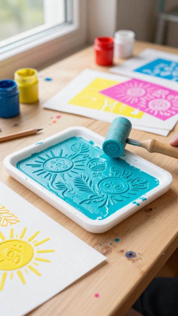 Styrofoam Printmaking