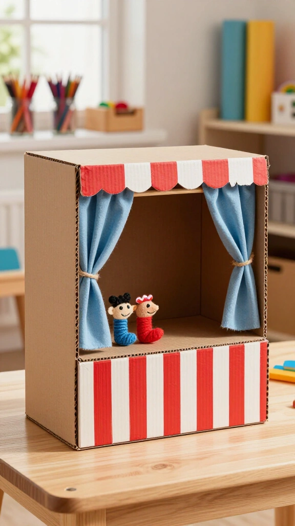 Tabletop Puppet Theater