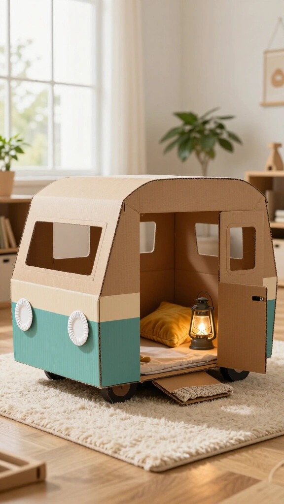 Pop-Up Road Trip Camper Van