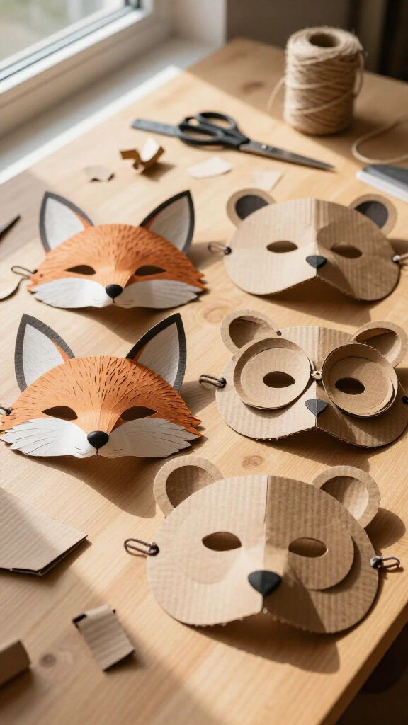 Wearable Animal Mask Collection