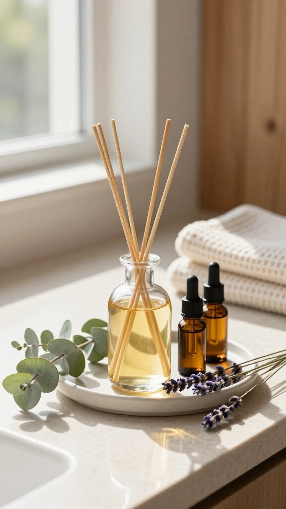 DIY Essential Oil Reed Diffuser