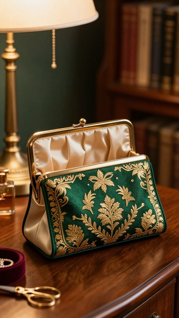 Hardcover Book Clutch Purse