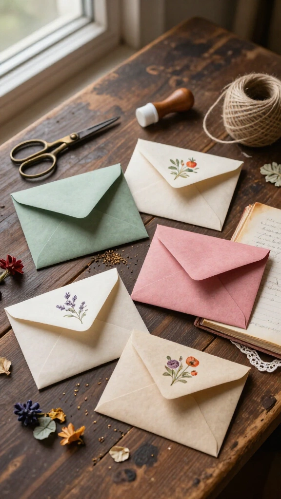Printable Vintage Seed Packet Envelopes