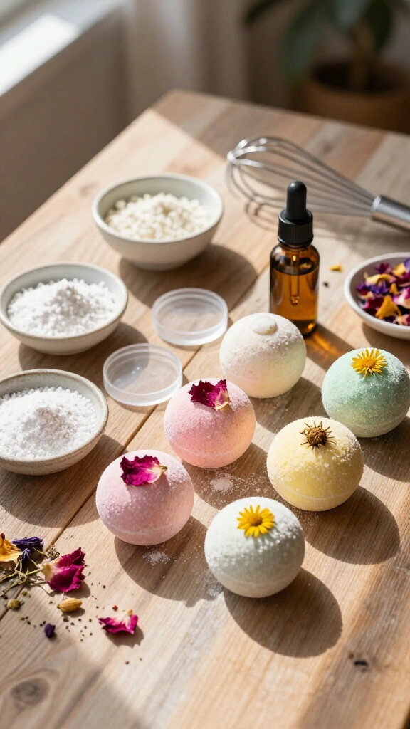 DIY Lush-Style Bath Bombs