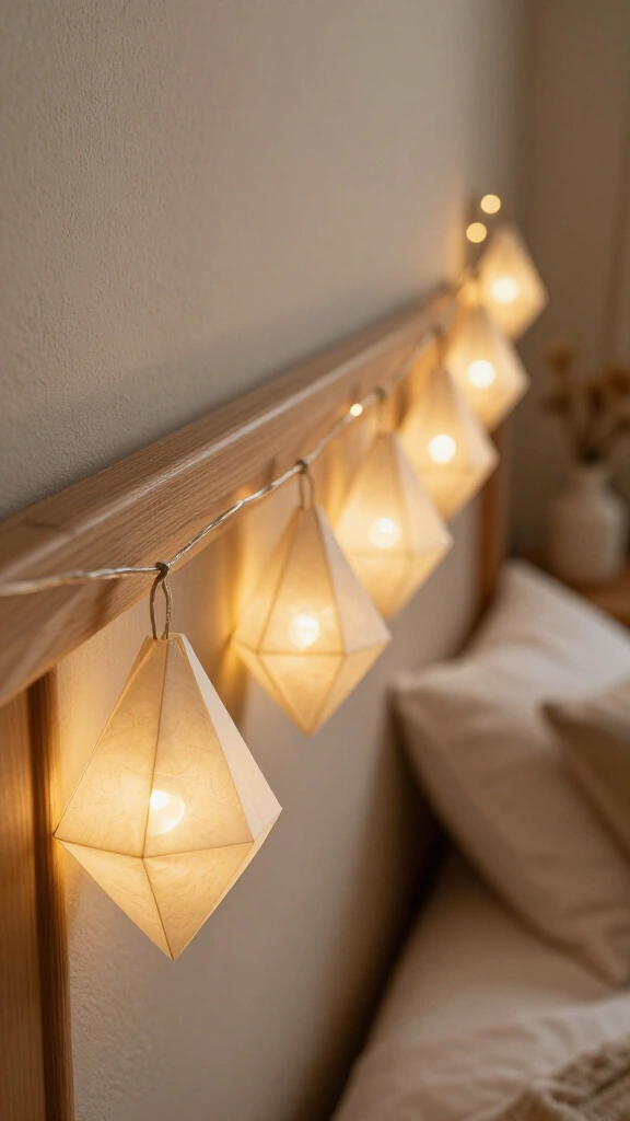 Modular Paper Diamond Light Shade Ornaments