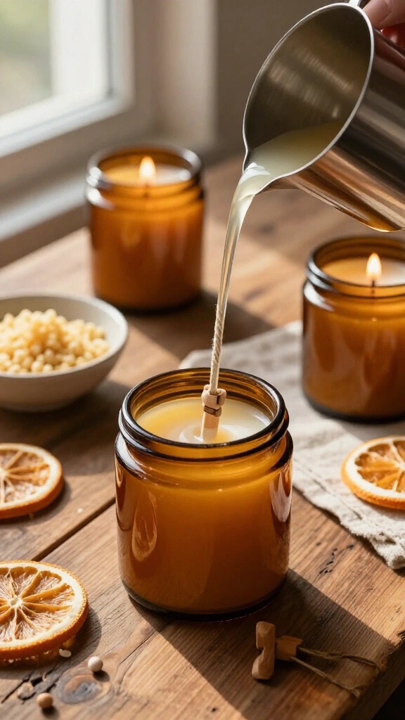 Hand-Poured Scented Soy Candles