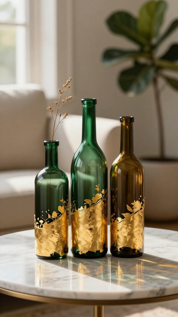Gilded Gold Leaf Accents