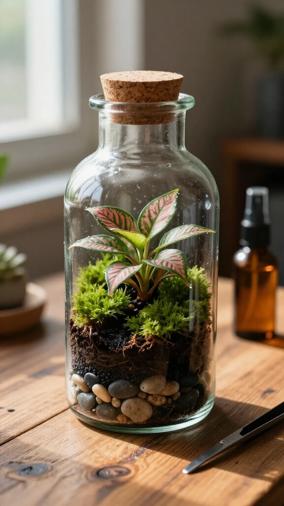 Mini Terrarium Ecosystems