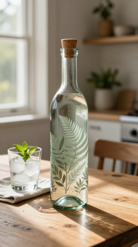 Custom Etched Water Carafes