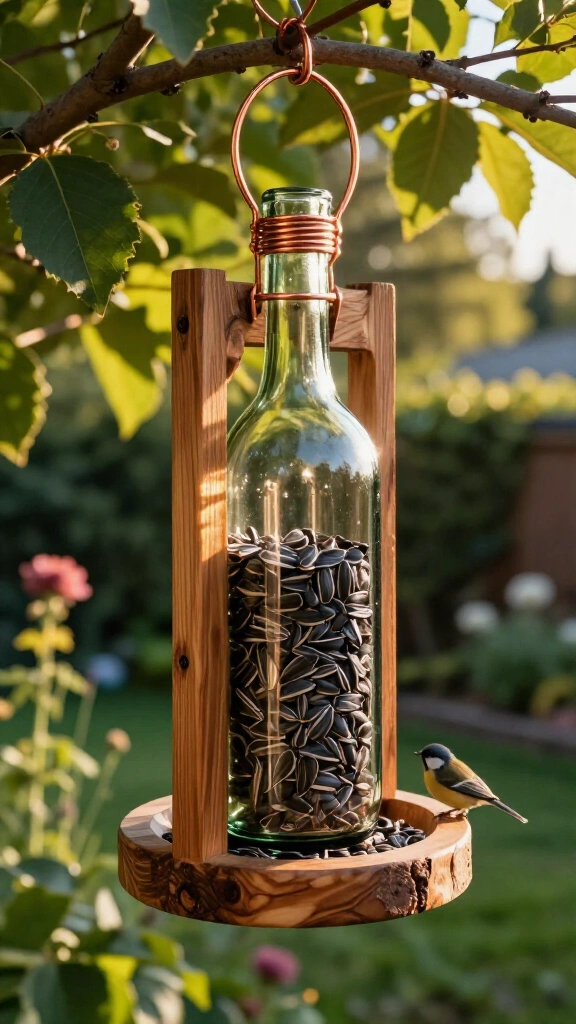 Backyard Hanging Bird Feeders