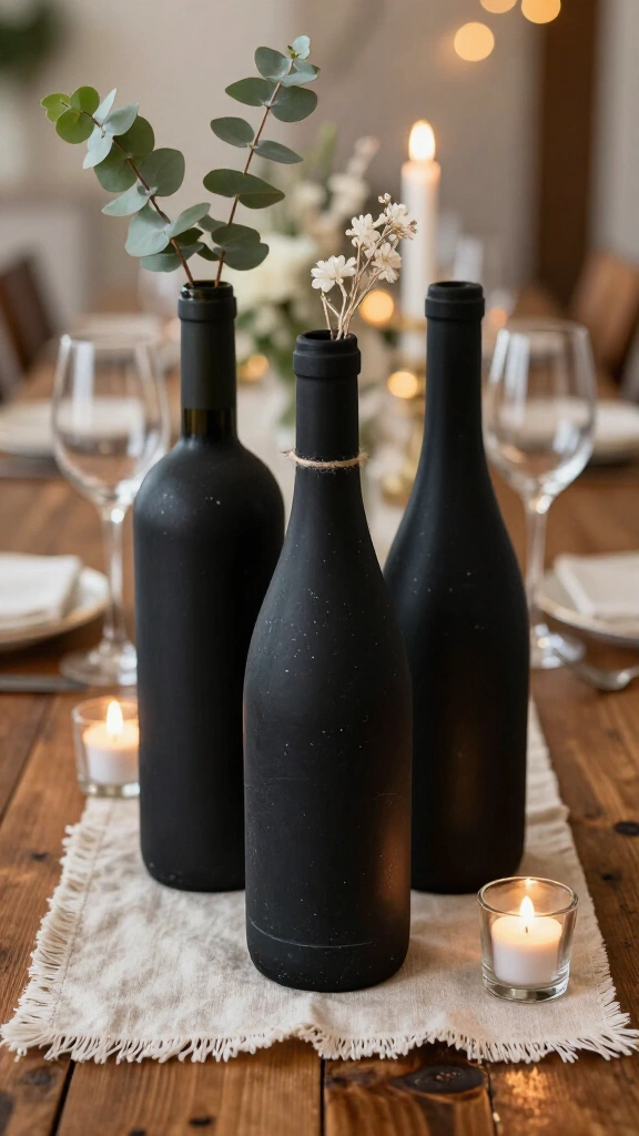 Chalkboard Message Centerpieces